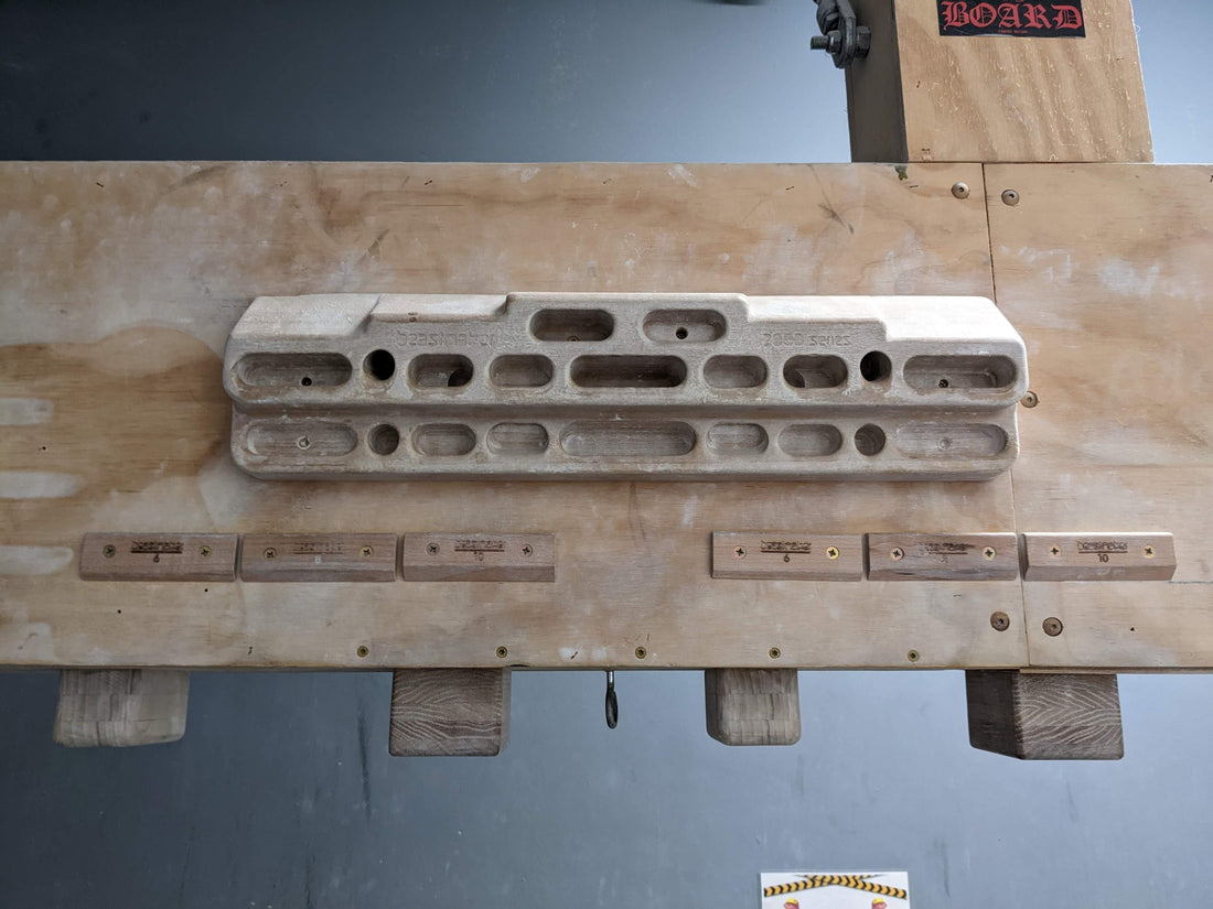 rock climbing hangboard