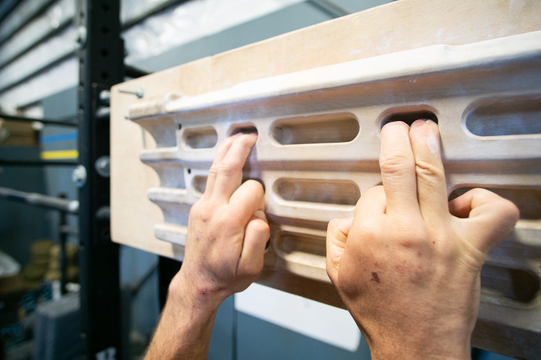 rock climbing hangboard