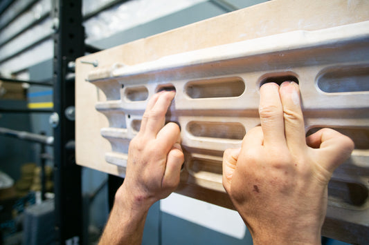 rock climbing hangboard