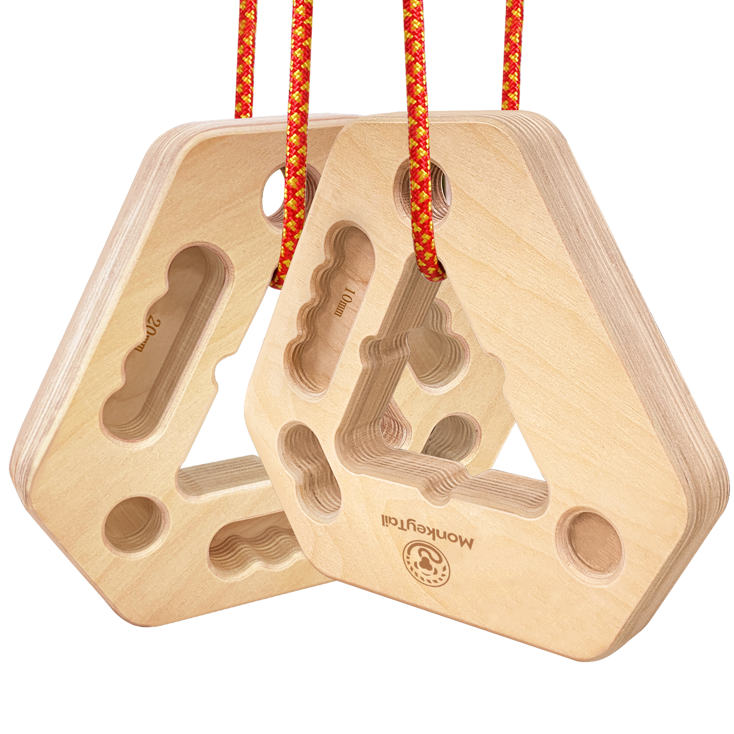 Portable hangboards