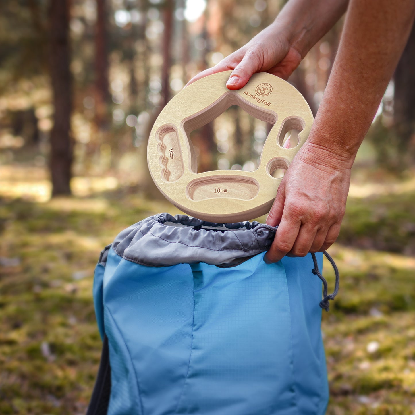 Portable hangboards