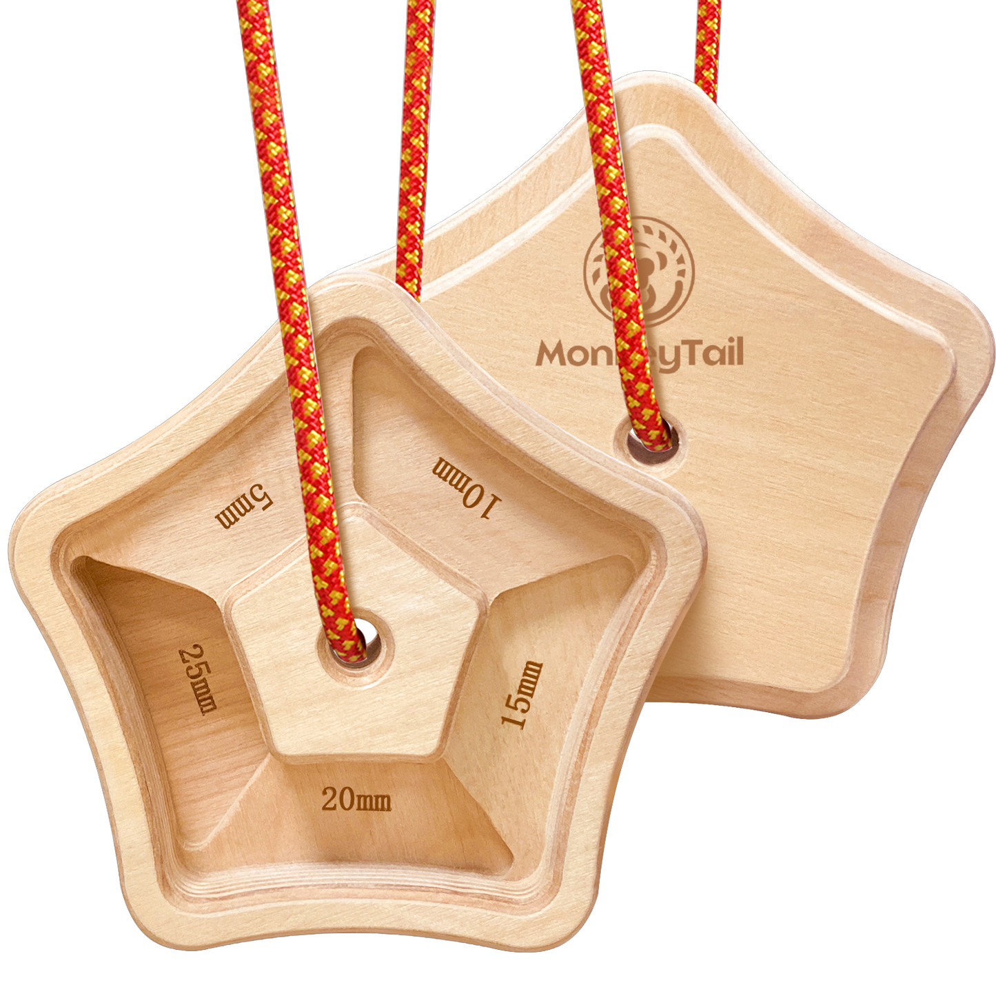 Portable mini hangboards