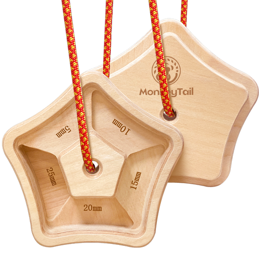 Portable mini hangboards