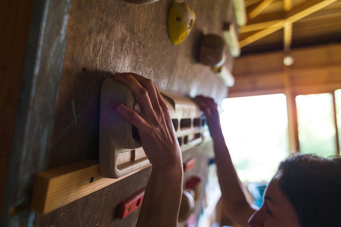 rock climbing hangboard