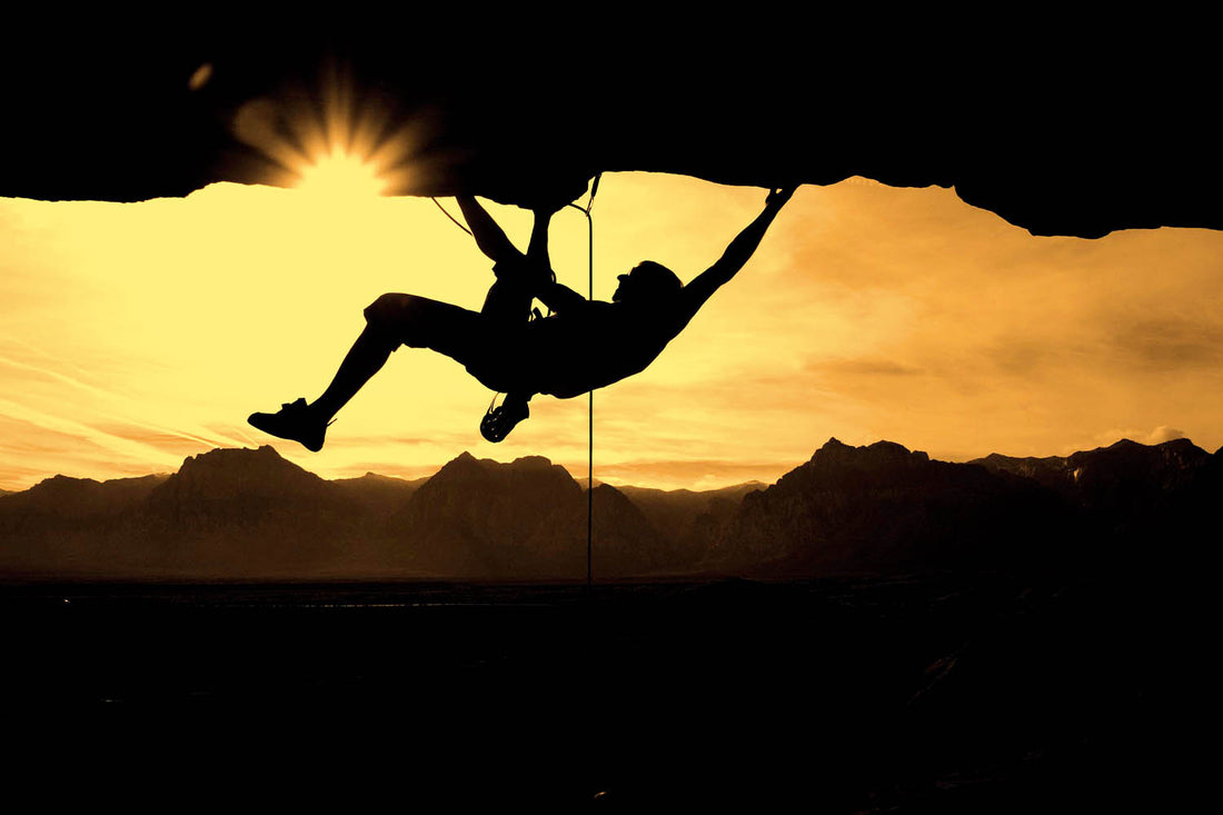 rock climbing