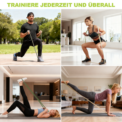 MonkeyTail Widerstandsbandset, 5 Stufen (unterschiedliche Intensitäten)