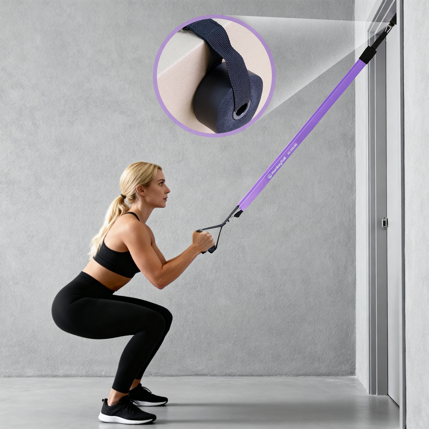 MonkeyTail Widerstandsbandset, 5 Stufen (unterschiedliche Intensitäten)