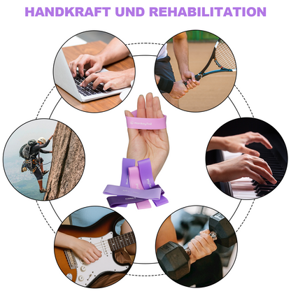 MonkeyTail Widerstandsbandset, 5 Stufen (unterschiedliche Intensitäten)