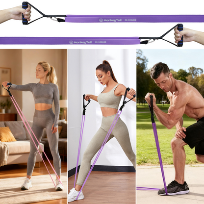 MonkeyTail Widerstandsbandset, 5 Stufen (unterschiedliche Intensitäten)